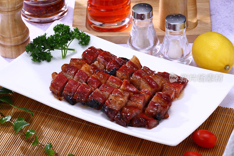 BBQ Pork with Honey Sauce  (蜜汁叉烧)